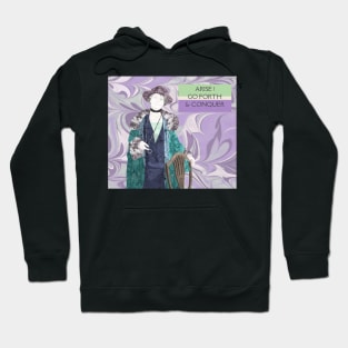 Emmeline Pankhurst :Portrait in Marbled Paper Hoodie